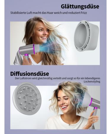 2400W DMTIVMG Ionic Hair Dryer with Thermostat | Travel & Home Use | 3 Speed Settings Cold/Hot Buttons Diffuser & Concentrator for Salons - Buy Online on GoSupps.com