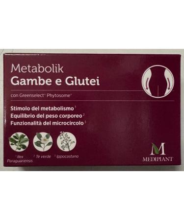 MEDIPLANT METABOLIK LEGS AND BUTTOCKS 30 CAPSULES