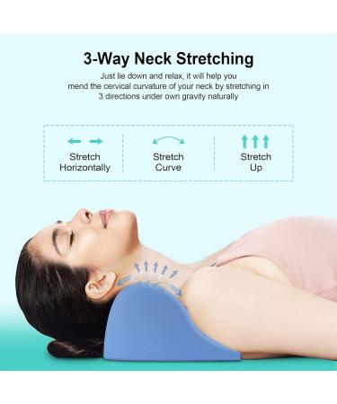 Borpein Neck Extension & Cervical Traction Device - Magnetic Therapy Neck Stretcher for Relaxation Pain Relief & Chiropractic Support - Buy Online on GoSupps.com