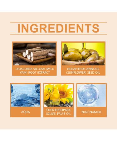 Wild Yam Cream - Organic Wild Yam Cream for Hormone Balance - Menopause Relief Body Cream - Hydrating Cream for Dry Skin - Menopause Botanical Balancing Cream for Women - Anti Aging Anti Wrinkle 30g - Buy Online on GoSupps.com