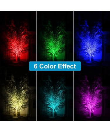 Natpow RGB Solar Pond Lighting - IP68 Waterproof Underwater Spotlights for Garden & Patio - Color Changing Landscape Lights (2 in 1) - Buy Online on GoSupps.com