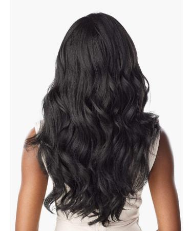 Sensationnel WHAT LACE 13x6 Wig - Cloud 9 Synthetic Hair Hand Tied Natural Preplucked Hairline Illusion Lace Frontal Lacewig | What Lace ADANNA (1B) - Buy Online on GoSupps.com
