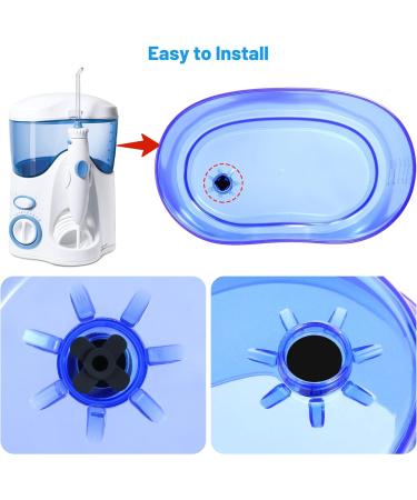 6pc Replacement Reservoir Valve Rubber Gasket Washer Plug for Waterpik Flossers WP100 WP900 WP112 WP250 WP300 - Compatible with Ultra Nano Traveler VAVA H2o - Buy Online on GoSupps.com