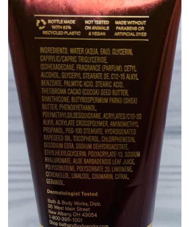 Bath & Body Works Travel Size Ultimate Hydration Body Creams: Mahogany Teakwood 2.5 Ounces Set of 2 - Buy Online on GoSupps.com