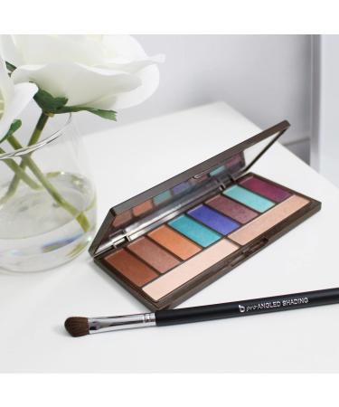 Beauty Junkees Pro Angled Eyeshadow Brush - Perfect Brush for Blending Highlighting & Contouring | International Shipping Available - Buy Online on GoSupps.com