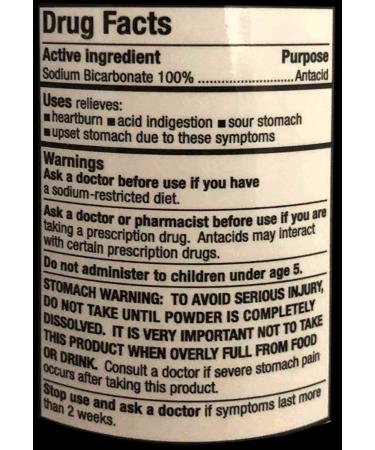 Sodium Bicarbonate One by Arymar - 8 oz | Premium Quality Baking Soda - Buy Online on GoSupps.com