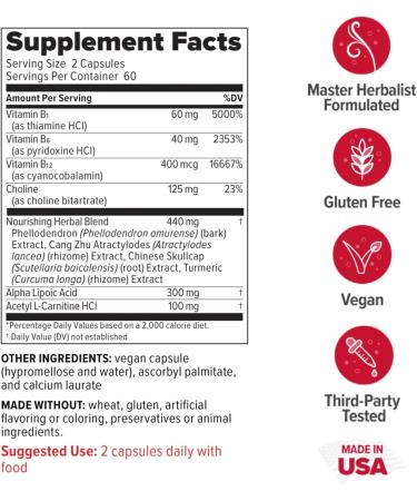 Redd Remedies Gouch! 120 Capsules and Nerve Shield 120 Capsules - Buy Online on GoSupps.com