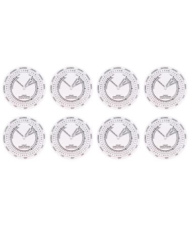 Pregnancy Wheel 8 Pack Pregnant Due Date Calculator for Doctors Midwives Nurses Pregnant Patients