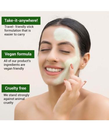 SOTRUE Green Tea Cleansing Mask Stick - Blackhead Removal Oil Control & Anti-Acne | Purifying Detox Mud Mask | Made in India - International Shipping Available - Buy Online on GoSupps.com