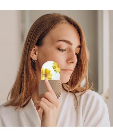 Ice Roller For Face Eyes and Neck To Brighten Skin & Enhance Your Natural Glow/Reusable Facial Treatment to Tighten & Tone Skin & De-Puff The Eye Area (Khaki) - Buy Online on GoSupps.com