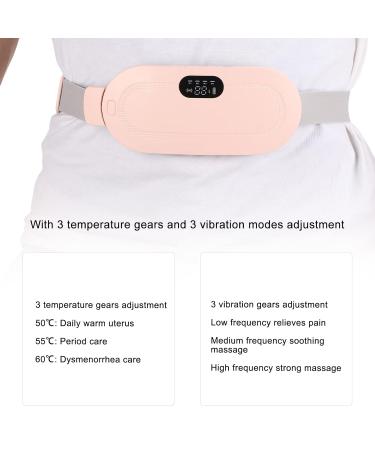 Buy Menstruation Heating Belt - 3-Temperature Vibration Massage & Fast Heat for Women - Buy Online on GoSupps.com