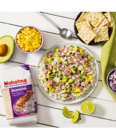 Mahatma Authentic Thai Jasmine White Rice 5 lb - Gluten Free, Non-GMO, Vegan - 80 Oz - Buy Online on GoSupps.com