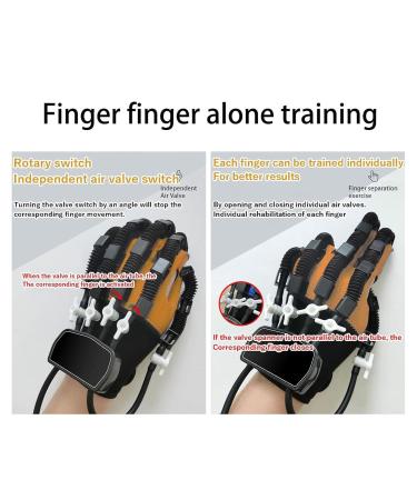 Rehabilitation Robot Gloves for Stroke & Arthritis | Finger Orthosis for Hand Stiffness Relief | Adjustable Strength Levels 1-9 | Left & Right Hand Therapy - Buy Online on GoSupps.com