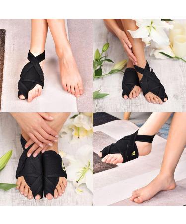 ZJchao Adjustable Bunion Corrector Brace - Pain Relief & Support for Men and Women | Elastic Breathable with Aluminum Strengthening Bars - Buy Online on GoSupps.com