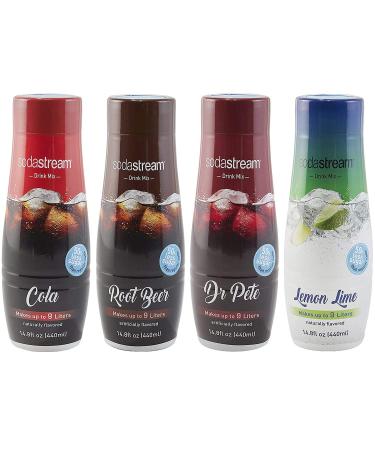 Sodastream Flavors Original Variety Pack 440ml Pack of 4 Variety Pack Pack of 4