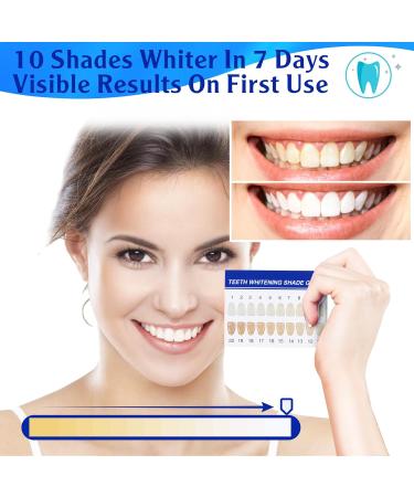 Teeth Whitening Kit - LED Light Gels & Strips for Sensitive Teeth | Professional Oral Care Tools - Buy Online on GoSupps.com