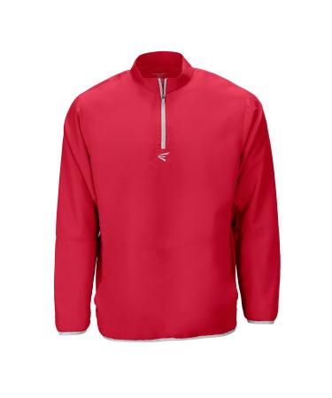 Easton Alpha Long Sleeve Cage Jacket | Adult & Youth | Multiple Colors Adult Red X-Large