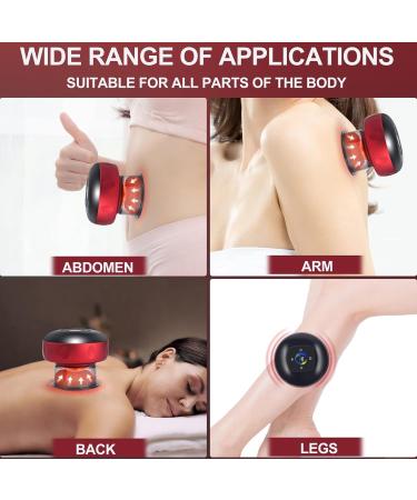 Intelligent Electrical Cupping Therapy | 12 Temperature & Suction Levels | Relieve Sore Muscles & Improve Blood Circulation | KSGSFSA - Blue - Buy Online on GoSupps.com