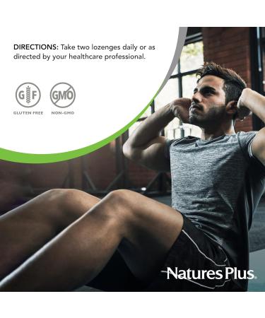 NaturesPlus PRO Longvida Curcumin - 60 Lozenges - Promotes Healthy Free Radical Protection - Non-GMO Vegan Gluten Free Soy Free - 30 Servings - Buy Online on GoSupps.com