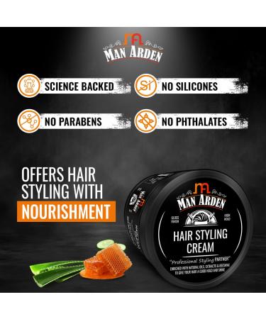 Professional Hair Styling Cream for Wet Looks | High Hold Anti-Frizz Anytime Re-Stylable | 50g - Buy Online on GoSupps.com