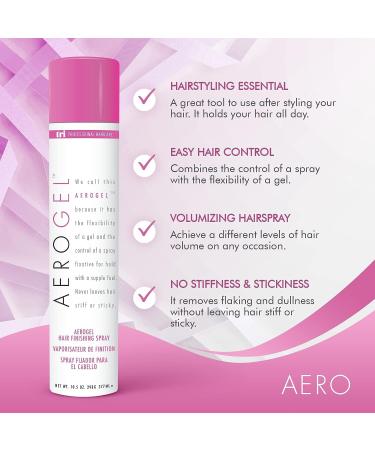 TRI Design Aerogel Finishing Spray - Flexible & Controllable Hairspray for Women and Men For Hair Styling with a Firm and Extra Hold & Supple Feel 3-Pack 10.5 oz 10.5 Ounce (Pack of 3) - Buy Online on GoSupps.com
