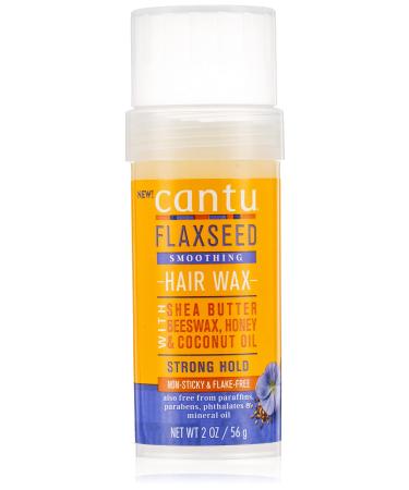 Cantu Flaxseed Smoothing Hair Wax with Shea Butter, Beeswax, Honey