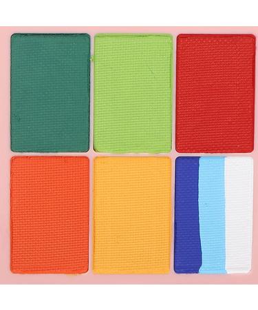  YIZISECCE Face and body paint 8 colors 6 water-activated grids 38.6 g for Christmas parties - Buy Online on GoSupps.com