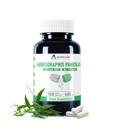 ALZURO LABS Alzuro Labs Andrographis Paniculata 8 000 mg Eq 120 Vegan Capsules | Botanical Support for Immune Wellness