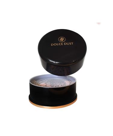Dolce Dust Powder with Applicator Brush | Remove Stickiness & Finish Sunless Tan | Hydrated & Smooth Skin | Coconut Cream 90g Shimmer - Shop Internationally - Buy Online on GoSupps.com