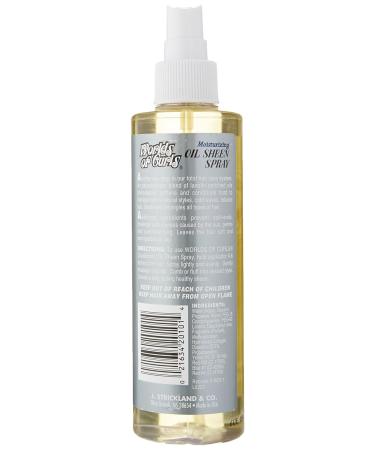 Worlds of Curls Comb Out Conditioner & Oil Sheen Spray | Moisturizer for Extra Dry Hair - 8 Oz - International Shipping Available - Buy Online on GoSupps.com