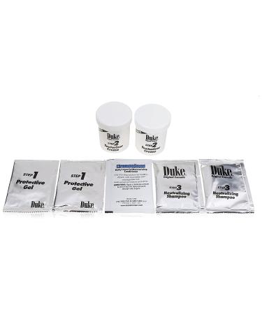 Duke Texturizing Creme Kit (Ultimate) - 2 Applications - Professional Hair Texturizing Solution - Buy Online on GoSupps.com