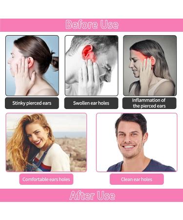 Simarro 360 Pcs Ear Hole Cleaner - Disposable Earring Piercing Cleaning Tool for Odor Removal | Multi-color Care Kit for Women & Men - Buy Online on GoSupps.com