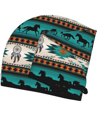 Buy Horse Stripes Coral Velvet Dry Hair Cap - Unisex Wet Towel Wrap for Bathroom Pool Beach - Ideal Hair Care Accessory - Buy Online on GoSupps.com