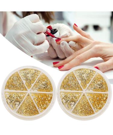 Buy Dekaim Nail Art Decorations - Metal Nail Ornaments for Stunning Makeup | XS Size | International Shipping - Buy Online on GoSupps.com