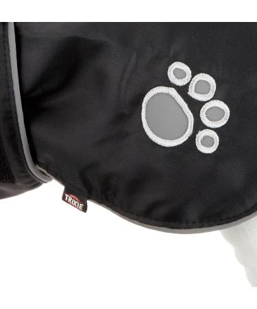 TRIXIE Water-Repellent Dog Coat - Mantel Orl ans Black Size S (35cm) - Ideal for Small Dogs - Durable & Stylish - Buy Online on GoSupps.com