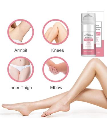 Nicotinamide Underarm Whitening Cream Body Whitening Cream Underarm Armpit Brightening Cream Fade Hyperpigmentation Skin Lightening Cream Dark Spot Corrector Cream for Neck Knee Bikini Armpit Joint - Buy Online on GoSupps.com