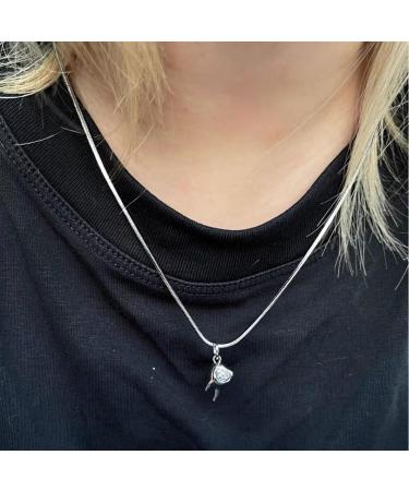 Oralgo Unique Tooth Snake Bone Necklace - Vintage Keybeat Chain | Punk Style Jewelry for Street Style Enthusiasts - Buy Online on GoSupps.com