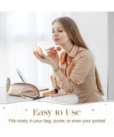 Chunful 20-Piece Rose Gold Compact Mirrors - Perfect for Makeup, Bachelorette Parties, and Wedding Gifts - Buy Online on GoSupps.com
