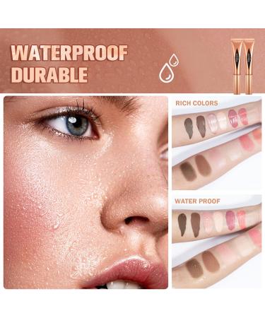 Liquid Contour Beauty Wand Cream Bronzer Contour Wand Soft Smooth Glossy Lightweight Long Lasting Waterproof Liquid Contour Stick Makeup Kit For Face With Natural Nude Finish (05# Contour Wand) 05#contouring Wand - Buy Online on GoSupps.com