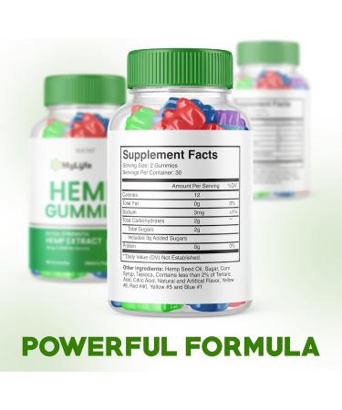 My Life Hemp Gummies - Official Formula - Mylife Gummies Premium Blend Hemp Mylyfe Hemp Gummies Great Taste Big Size New 2023 Formula My Lyfe Gummies 25mg Per Gummy 1500mg Per Bottle (60 Gummies) - Buy Online on GoSupps.com