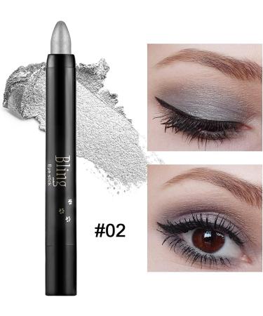  Beliky Girl Glitter Eyeshadow Eyeshadow Eyeshadow Glitter Pen 15 Colors Glitter Eyeshadow Ultra Pigmented Eyeshadow Powder Grey Dazzling - Buy Online on GoSupps.com