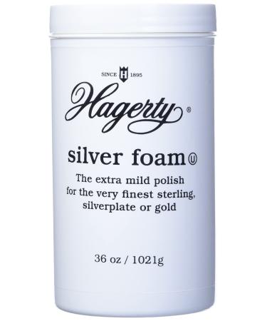 Hagerty Foam Silver Polish 36-Ounce White 36 Ounces