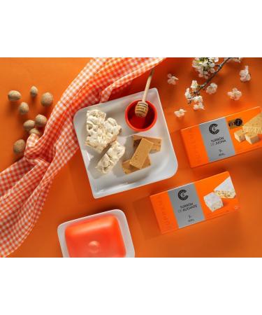 Castillo de Jijona - Jijona Nougat - Traditional Nougat - Selected Almonds - Gluten Free - Supreme Quality - Handmade Recipe - Buy Online on GoSupps.com