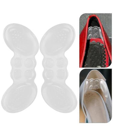 4 Pairs Silicone Heel Pads - Comfortable Wear-Resistant Heel Protectors for High Heels | Transparent Shoe Heel Liners & Foot Supplies - Buy Online on GoSupps.com