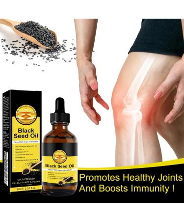 Organic Black Seed Oil Cold Pressed Cold Pressed Black Seed Oil For Hair With Super Antioxidant For Immune Support Joints Digestion Hair Skin & Nail Blackseed Oil Black Seed Oul Black Seed Oil - Buy Online on GoSupps.com