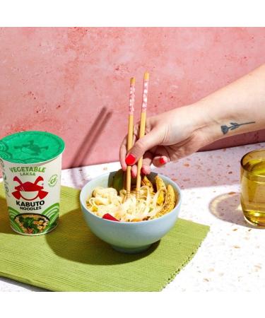 Kabuto Foods Ltd Kabuto Noodles Vegetable Laksa 6 Pack 6 x 65g Vegetarian & Gluten Free Instant Noodles - Buy Online on GoSupps.com