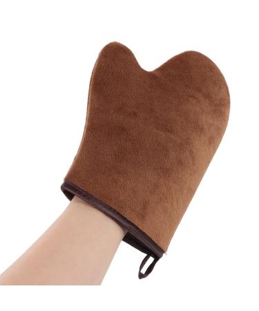 4 Pcs Self Tanner Mitt Self Tanning Applicator Glove with Thumb Self Tan Back Applicator Mini Face Tan Mitt Reusable Washable Sunless Tan - Buy Online on GoSupps.com