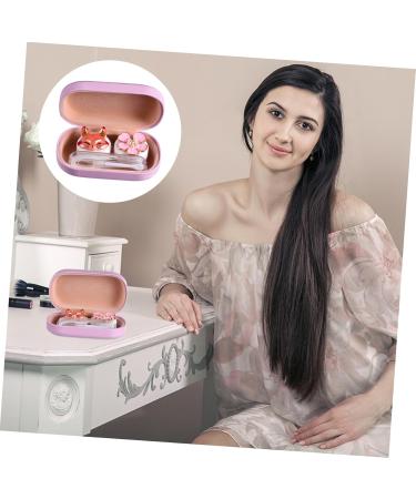 Solust 3 Series Box Colored Contact Lens & Travel Case - Halter Set for Eye Care | Durable ABS Container - Buy Online on GoSupps.com