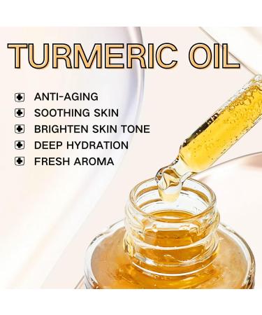 IZBEAUVO Turmeric Oil Turmeric Serum Anti Wrinkle Serum Turmeric Dark Spot Correcting Glow Serum Turmeric Hydrating Serum Turmeric Face Oil for Lifting & Age Spots Sun Spot Improve Skin Tone - Buy Online on GoSupps.com