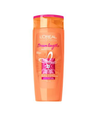 L Or al Paris Hair Expertise Dream Lengths Shampoo with Keratin and Castor Oil for Damaged Hair 591 ml